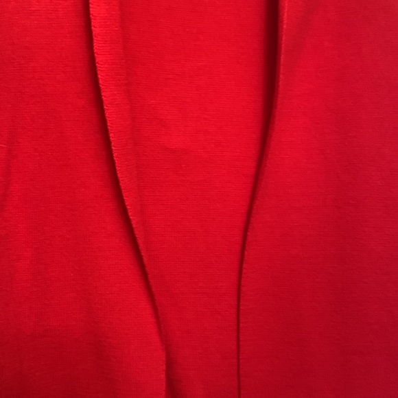 $5 SALE Liz Claiborne red cardigan - Picture 3 of 5